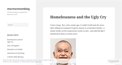 Desktop Screenshot of mormonmomblog.com